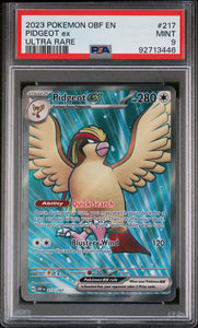 Pidgeot Ex 217/197 Psa 9