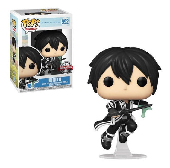 Animation Sword Art Online Kirito with 2 Swords