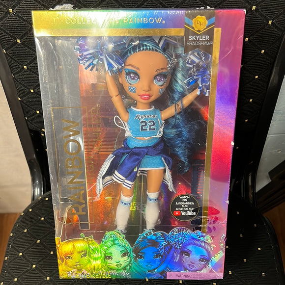 Rainbow High Cheer Skyler Bradshaw Blue Fashion Doll Series 1 MGA 2020