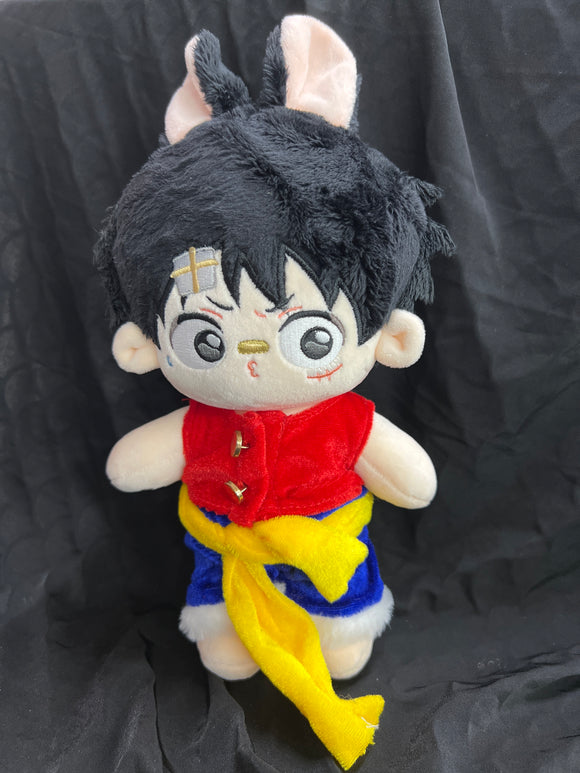 ONE PIECE Luffy 20cm Plushie Plush Doll Pillow Dress up Stuffed Toy