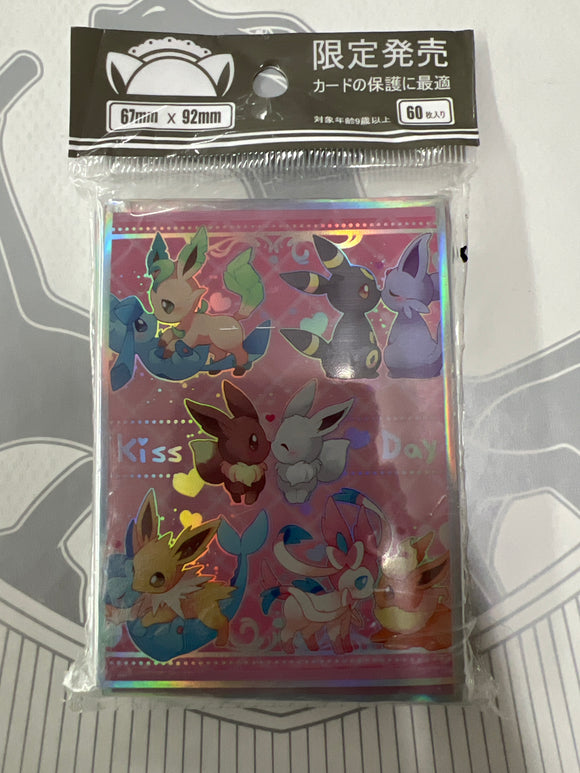 Pokemon - Eeveelution Kiss Standard Size Foil Sleeves