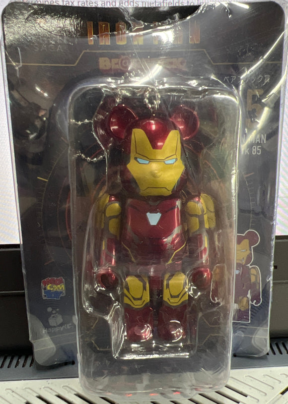 Bearbrick Iron Man Mark #15 Infinity Saga Happy Lottery