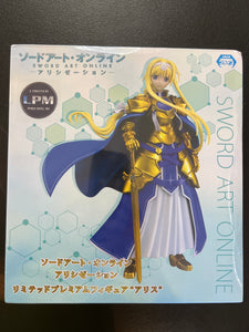 Sword Art Online Alicization Alice LPM Limited Premium Figure