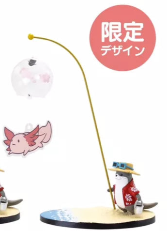 FF14 Final Fantasy XIV Odder Otter Much-coveted Mora Wind Chime Figures Toy Doll