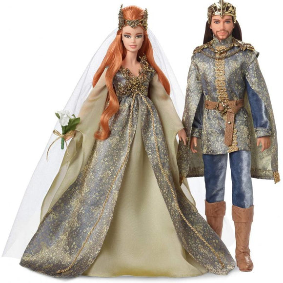 Faraway Forest Fairy Kingdom Wedding Barbie & Ken Doll Lot Giftset #FJH81 NRFB