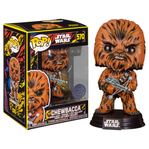Star Wars Chewbacca Retro Series Exclusive Pop! Vinyl Figure #570 OE