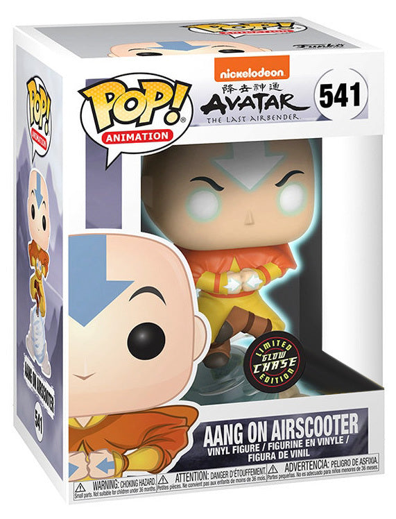 Avatar The Last Airbender - Aang on Airscooter Pop! Vinyl