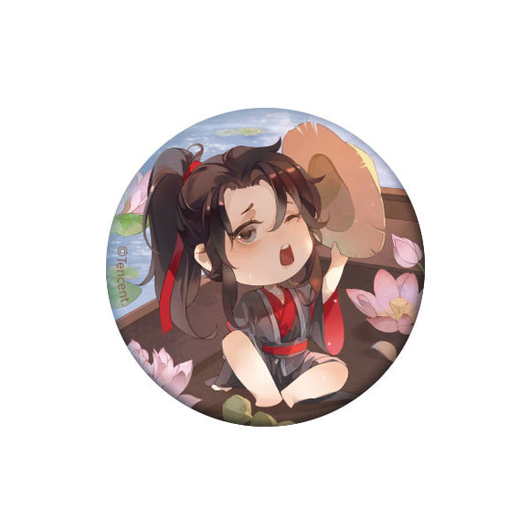 THE MASTER OF DIABOLISM Wuxian Cute Version Badges
