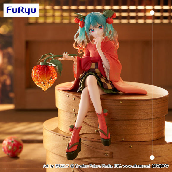 Hatsune Miku Flower Fairy Ground cherry ver. Noodle Stopper Figure