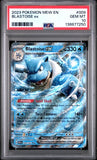Blastoise EX 009/165 Psa 10