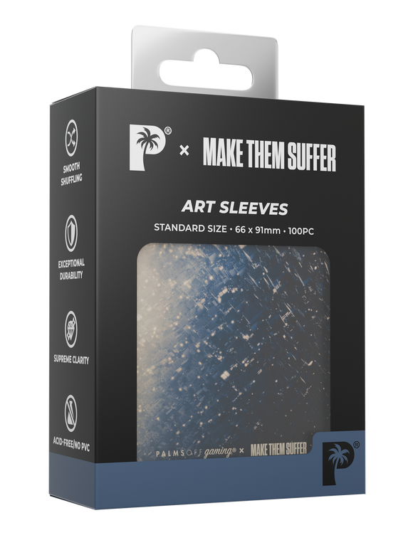 Palms Of Gaming Art Sleeves 100Pc Make Them Suffer