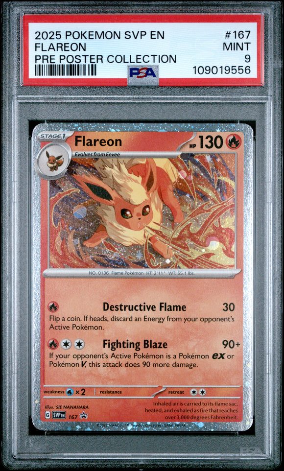 Flareon SVP167 Psa 9