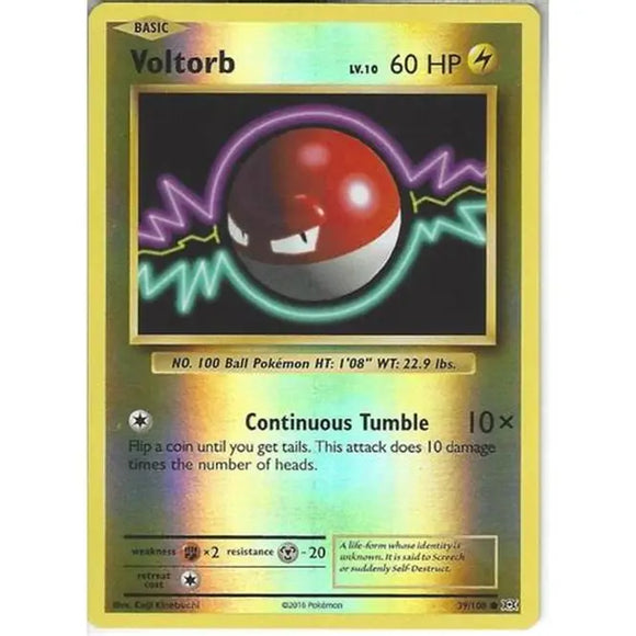 Voltorb 039/108 Reverse Holo