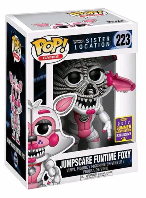 Five Nights at Freddy's - Funtime Foxy Jumpscare Funko Pop Sdcc17 #223