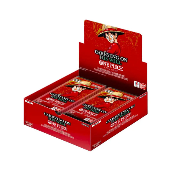 One Piece Card Game: Carrying On His Will Booster Box Op-13 (Pre Order Only)