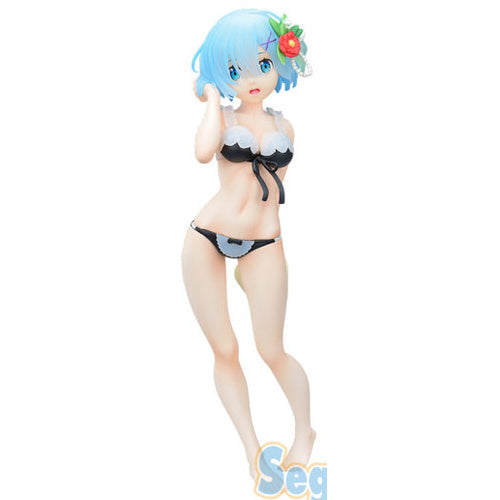 Re Zero Starting Life in Another World Summer Beach Ver. Rem Figure Sega