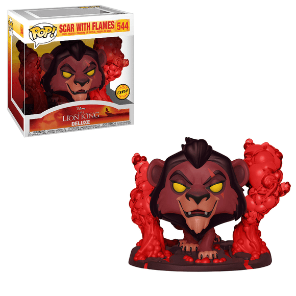 Funko POP! Vinyl Figure - Scar with Flames (Red) CHASE