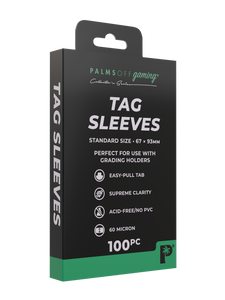 Palms Of Gaming Tag Sleeves 100Pc