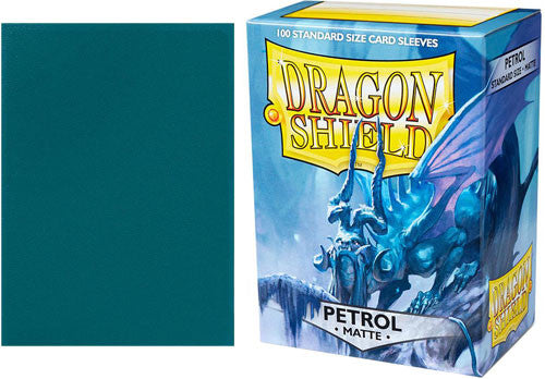 Dragon Shield: Sleeves – Matte – Petol 100 Pack