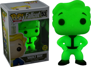 Funko Pop Vault Boy # 53 Fallout Glow GITD Vinyl Figure