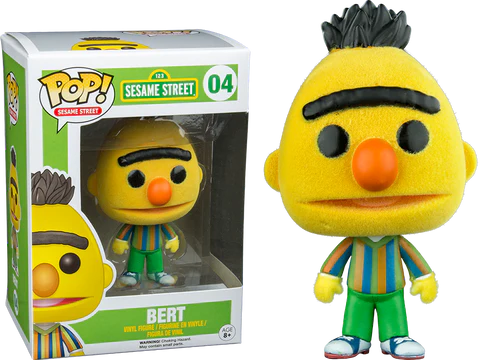 Sesame Street #04 Bert [2015 - Vaulted] Funko Pop! Vinyl Figure