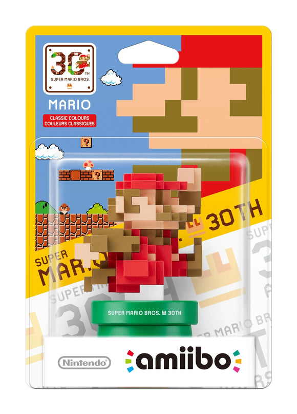 Nintendo Amiibo 30th Super Mario Bros. Mario - Classic Colours