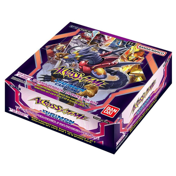 Digimon Card Game Across Time BT12 Booster Box