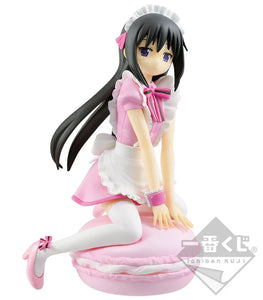 FIGURE SPIRITS KUJI Madoka Magica Prize C Homura Akemi Strawberry Macaron Figure