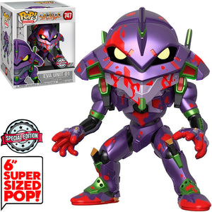 Eva Unit 01 Metallic (Yui) 747 Neon Genesis Evangelion Funko Pop Vinyl Figure DC