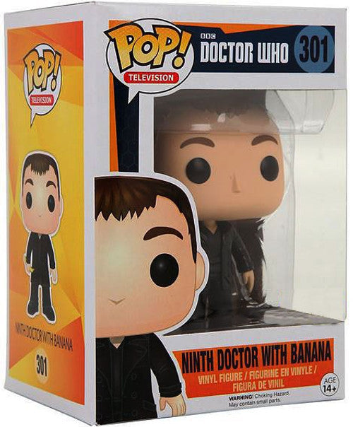 Doctor Who - 9th Doctor with Banana Pop! Vinyl Figure #301
