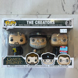 Game of Thrones Funko Pop Vinyl The Creators 3-Pack NYCC