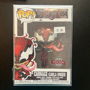 Venom - Carnage Carla Unger US Exclusive Pop! Vinyl [RS]-FUN48891-FUNKO