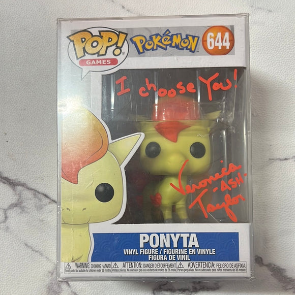 Signed Pokemon - Ponyta Pop! Vinyl [RS] #644