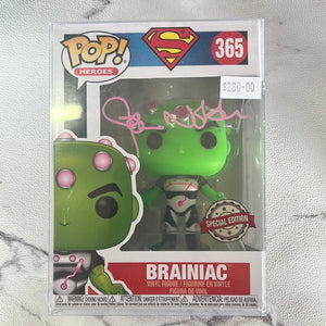 Signed Superman - Braniac US Exclusive Pop! Vinyl [RS]