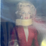 Franklin Mint Marilyn Monroe, Gentlemen Prefer Blondes Portrait Doll (Red Dress)