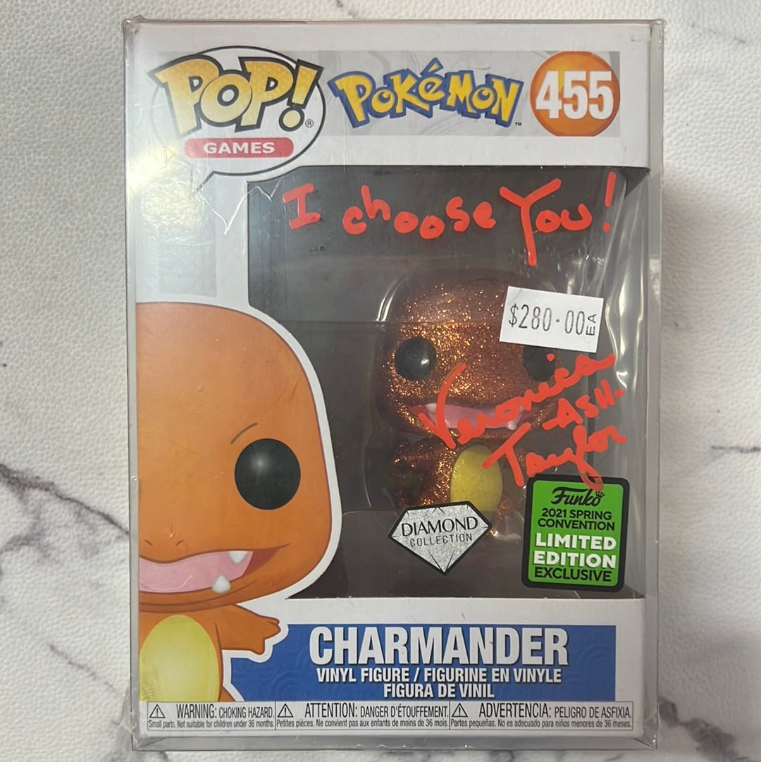 Signed Pokemon Charmander Diamond Glitter Spring Collection – Pokidoll 