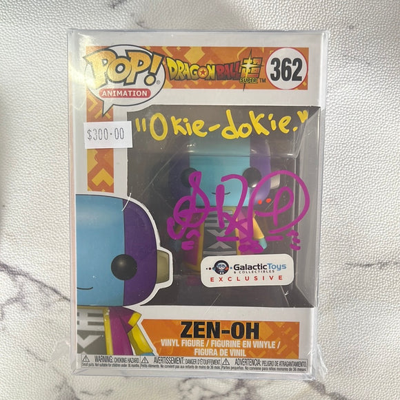 Signed Galactic Toys Exclusive Dragon Ball Super Zen-Oh
