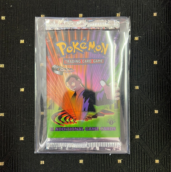 GYM Challenge Giovanni 1St Edition Booster Pack (2000)