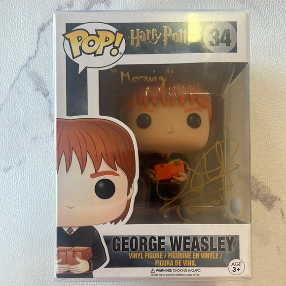 Signed Harry Potter - George Weasley #34