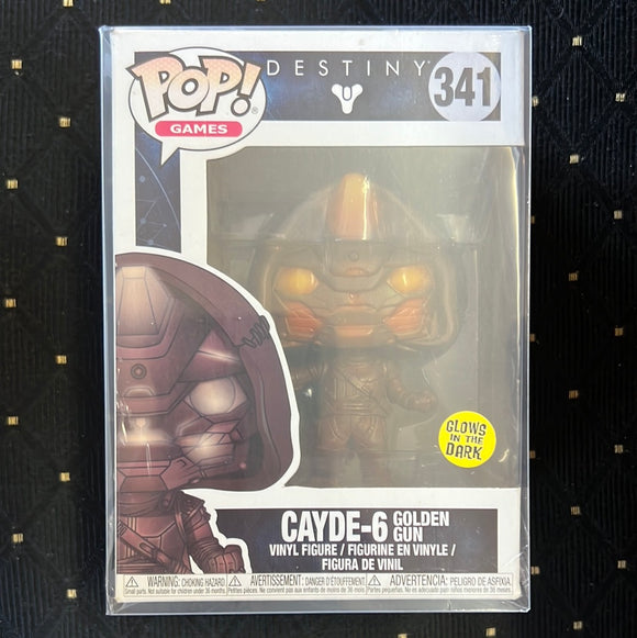 Cayde-6 Golden Gun (GITD) 340 Destiny Funko Pop Vinyl Glow
