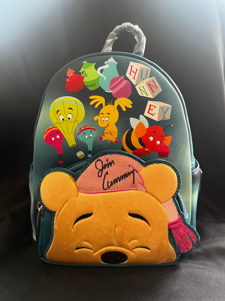 Signed Loungefly Disney Winnie The Pooh Heffa-Dreams Mini Backpack Bag ...