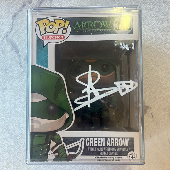 Signed Green Arrow Pop! Television Figure #348