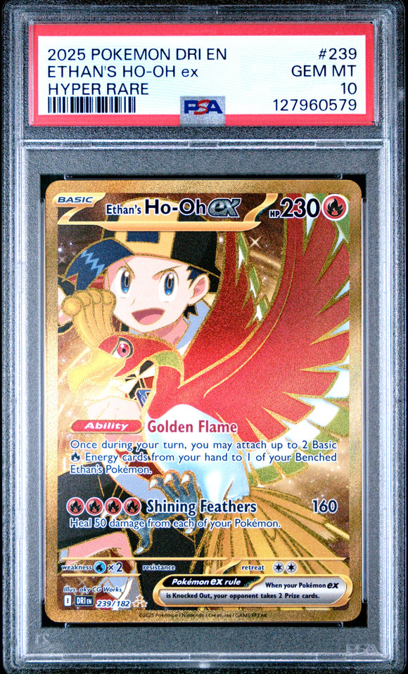 Ethan's Ho-oh Ex 239/182 Psa 10