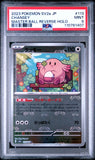 Chansey [MASTER BALL] 113/165 PSA 9 Japanese