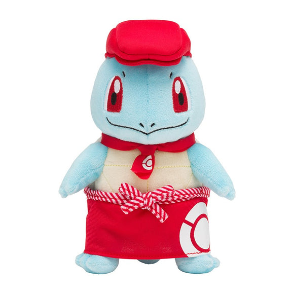 Plush Squirtle Waitress Pokémon Café