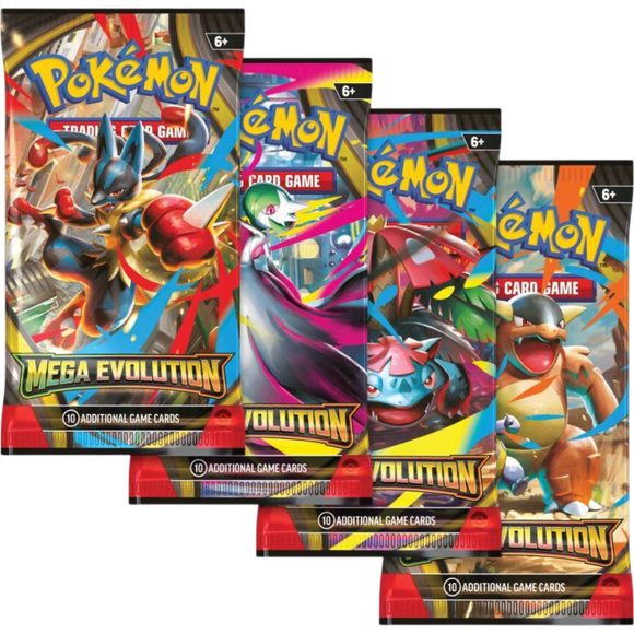 Pokemon – Mega Evolution – Booster Pack Assorted