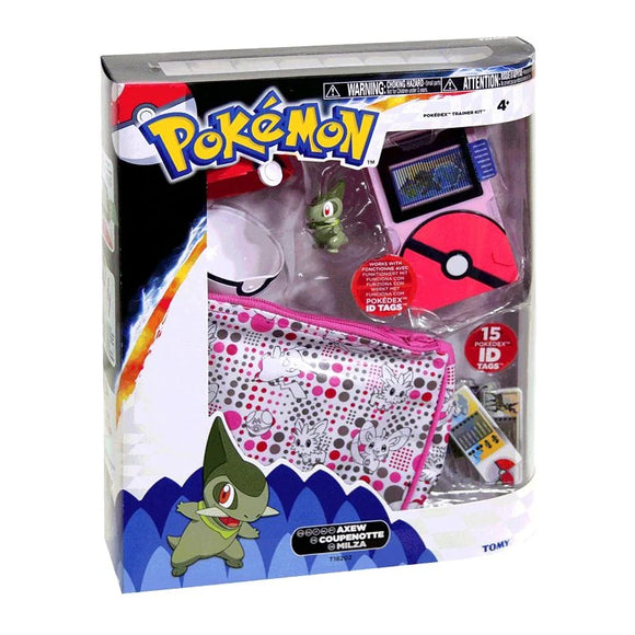 Pokémon Axew Pokédex Trainer Kit