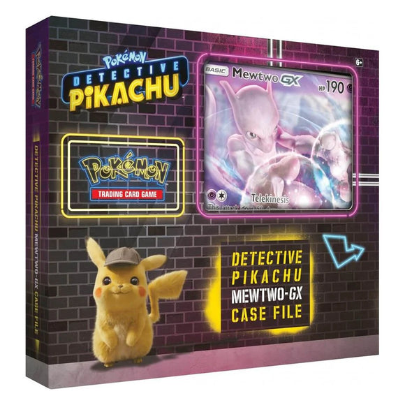 Pokemon TCG Detective Pikachu Mewtwo GX Case