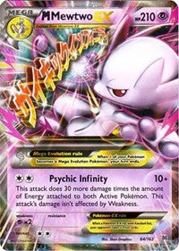 M MEWTWO EX 64/162