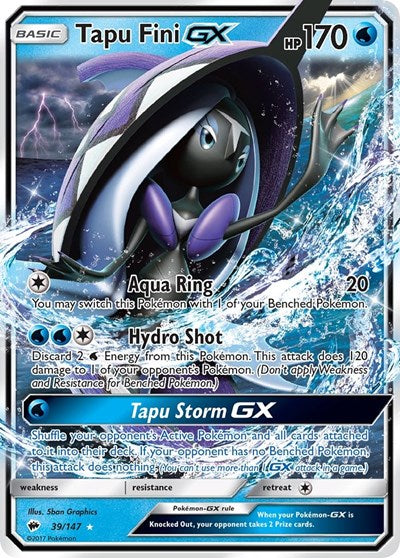 TAPU FINI GX 39/147